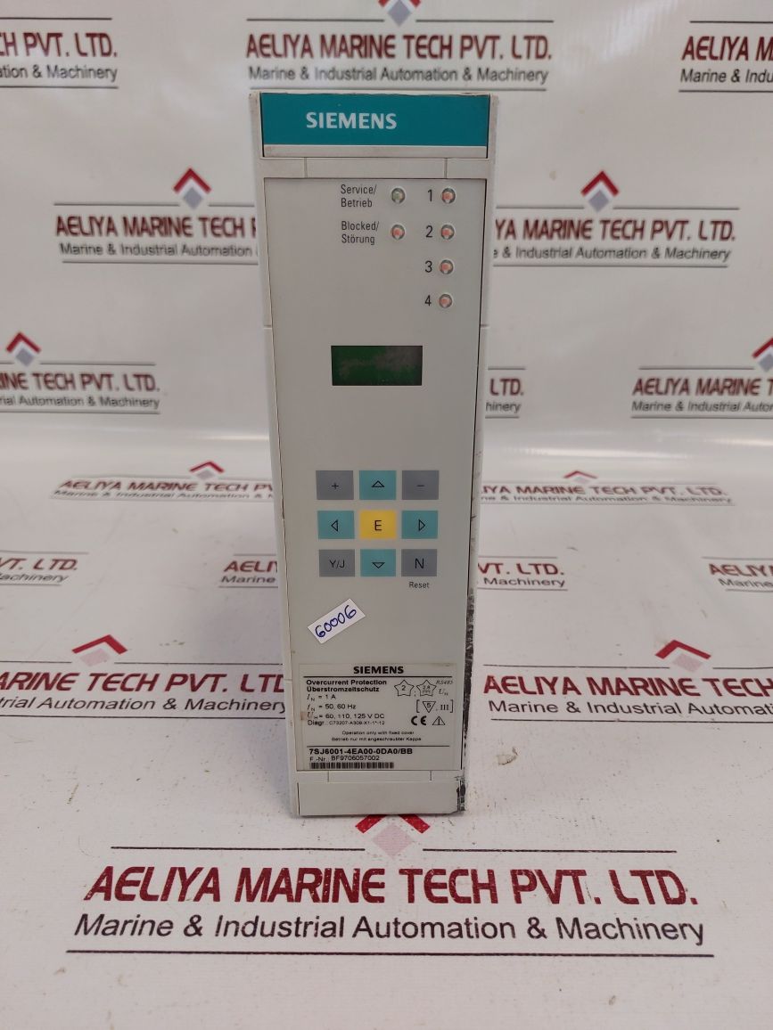 Siemens 7Sj6001-4Ea00-0Da0Bb 125V Dc
