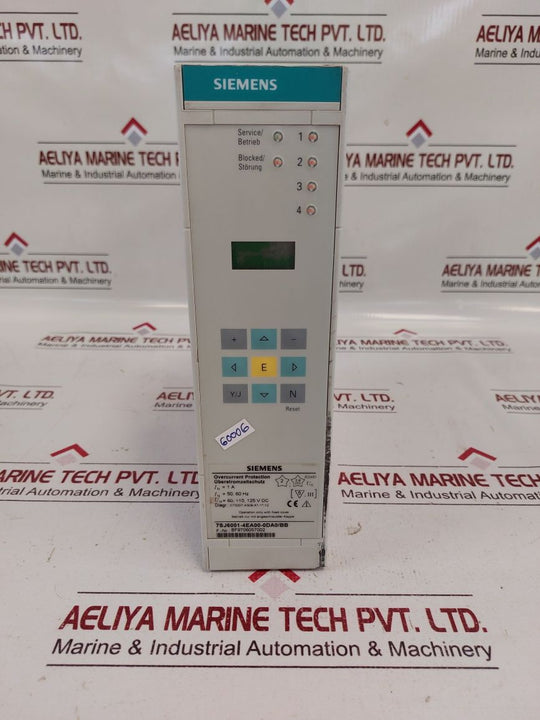 Siemens 7Sj6001-4Ea00-0Da0Bb 125V Dc
