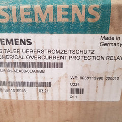 Siemens 7Sj6001-4Ea00-0Da0/Bb Numerical Overcurrent Protection Relay