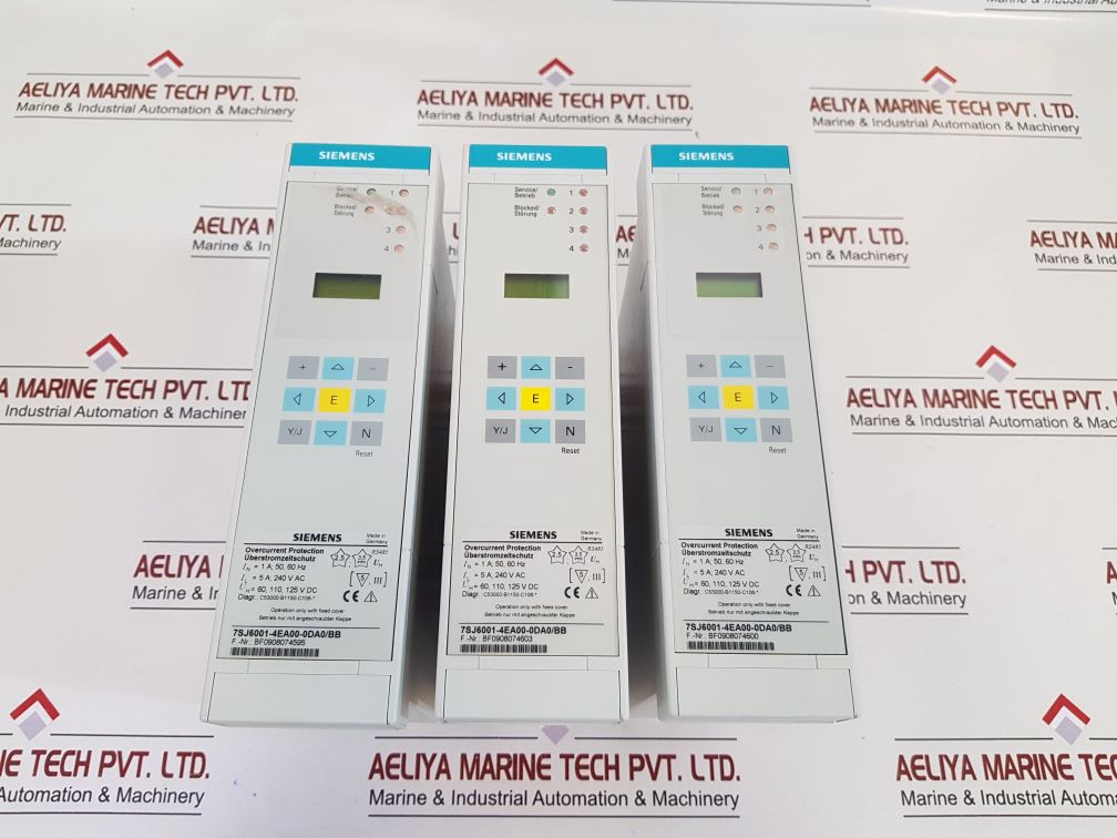 Siemens 7Sj6001-4Ea00-0Da0Bb Numerical Overcurrent Protection Relay