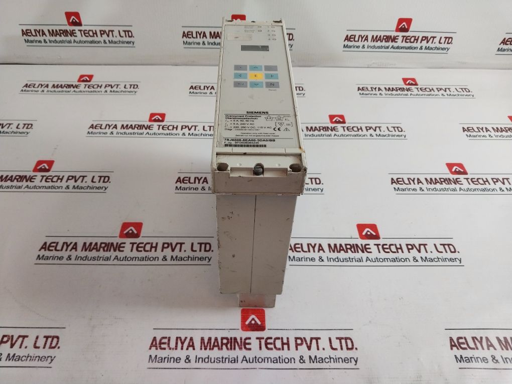 Siemens 7Sj6005-5Ea00-0Da0/Bb Overcurrent Protection Relay 240V