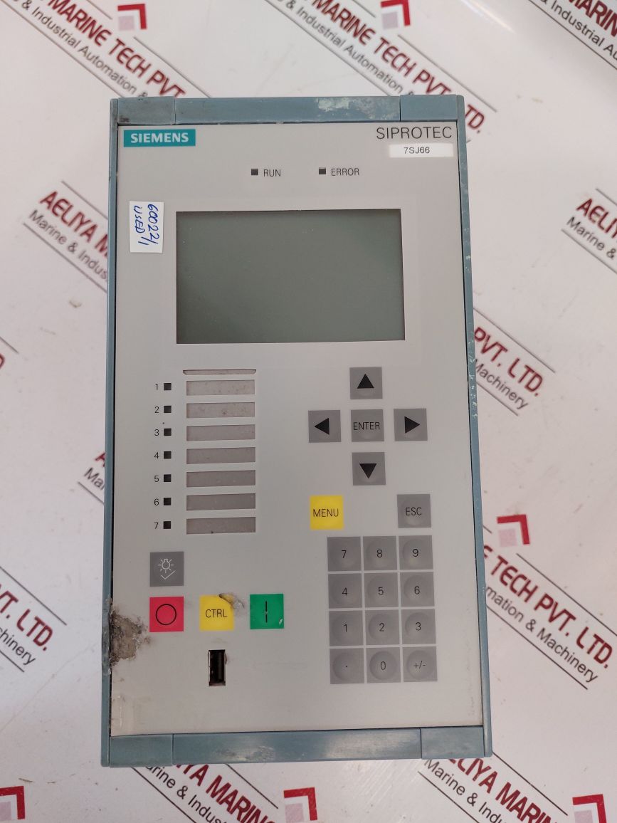 Siemens 7Sj6611-6Eb90-1Fg0/Bb Multifunction Protective Relay