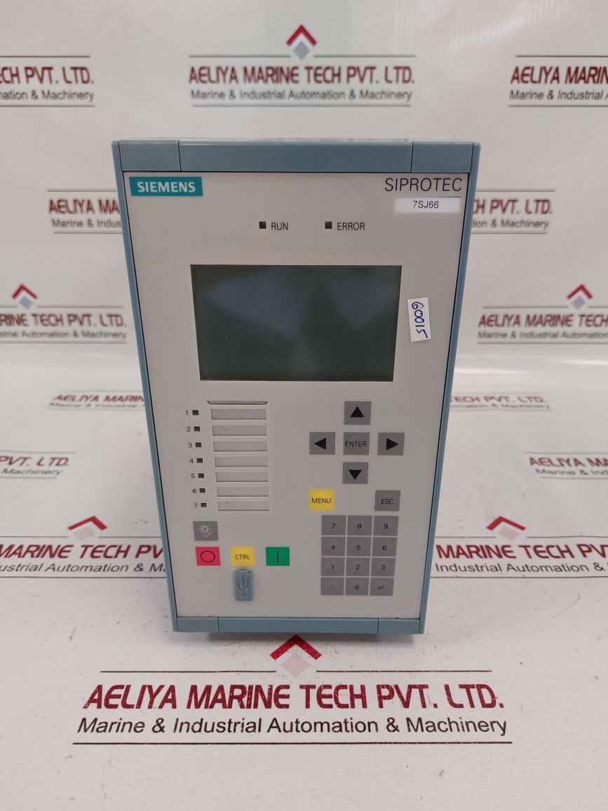 Siemens 7Sj6621-6Kb90-1Fc0Bb Multifunction Protective Relay
