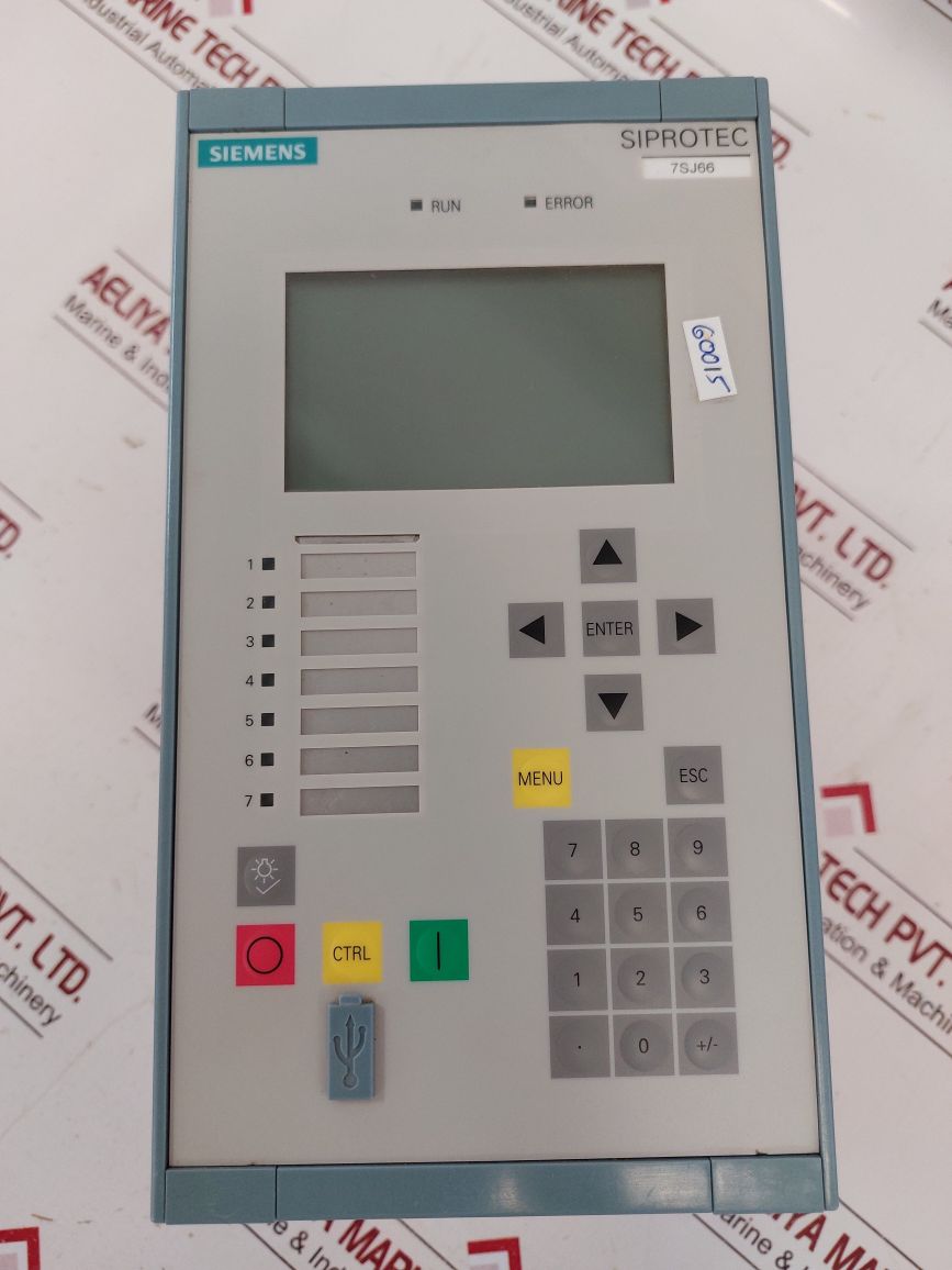 Siemens 7Sj6621-6Kb90-1Fc0Bb Multifunction Protective Relay
