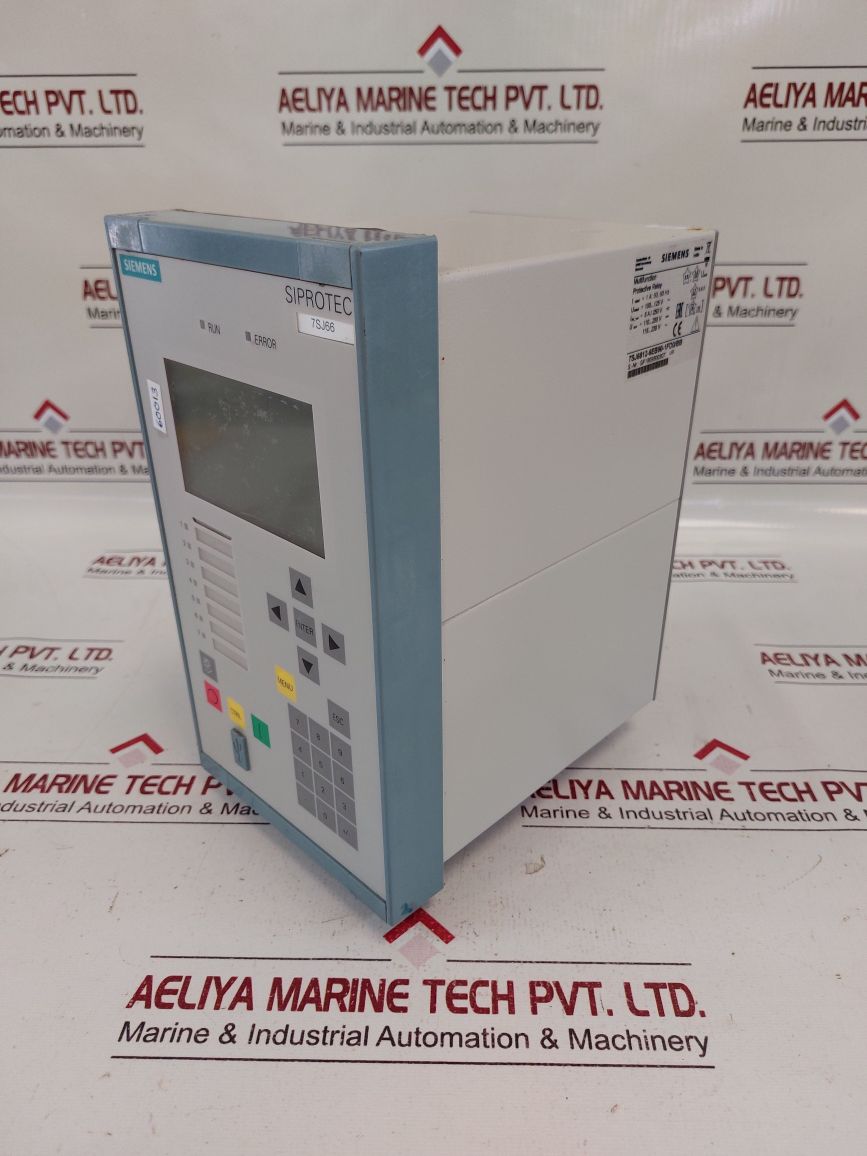 Siemens 7Sj6621-6Kb90-1Fd0Bb Multifunction Protective Relay
