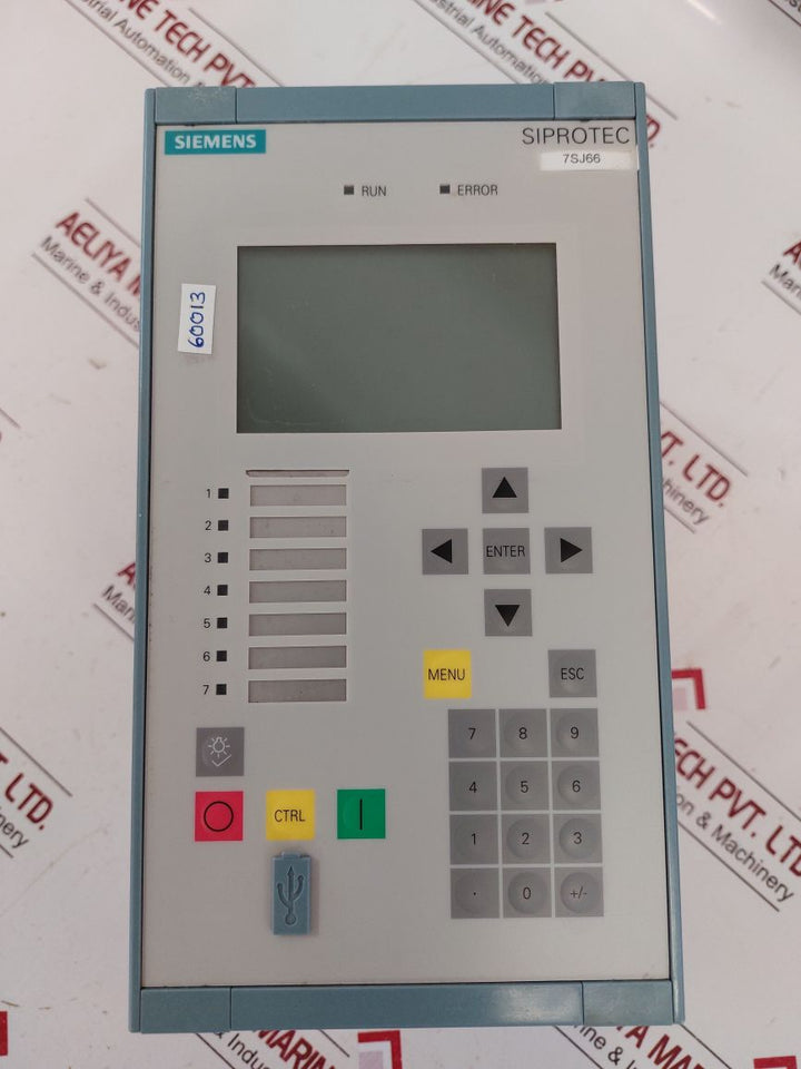 Siemens 7Sj6621-6Kb90-1Fd0Bb Multifunction Protective Relay
