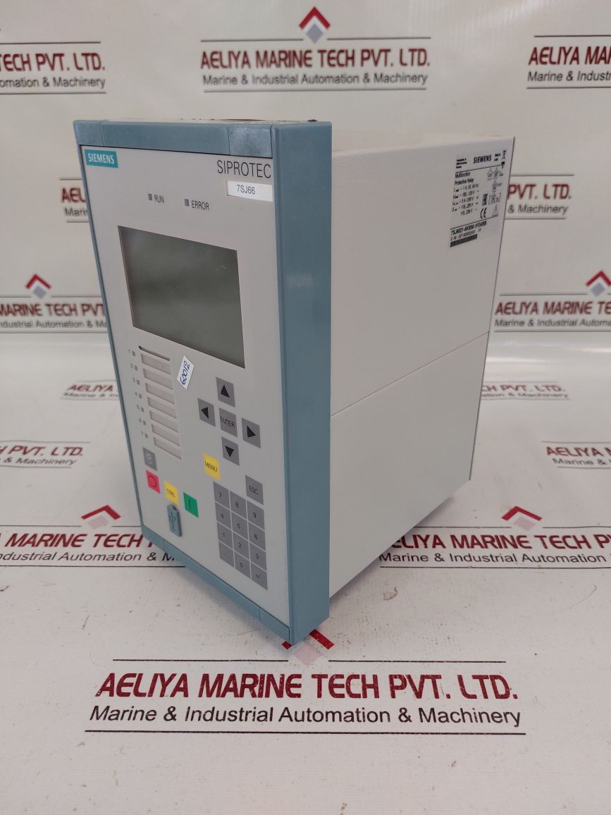 Siemens 7Sj6621-6Kb90-1Fe4Bb Multifunction Protective Relay
