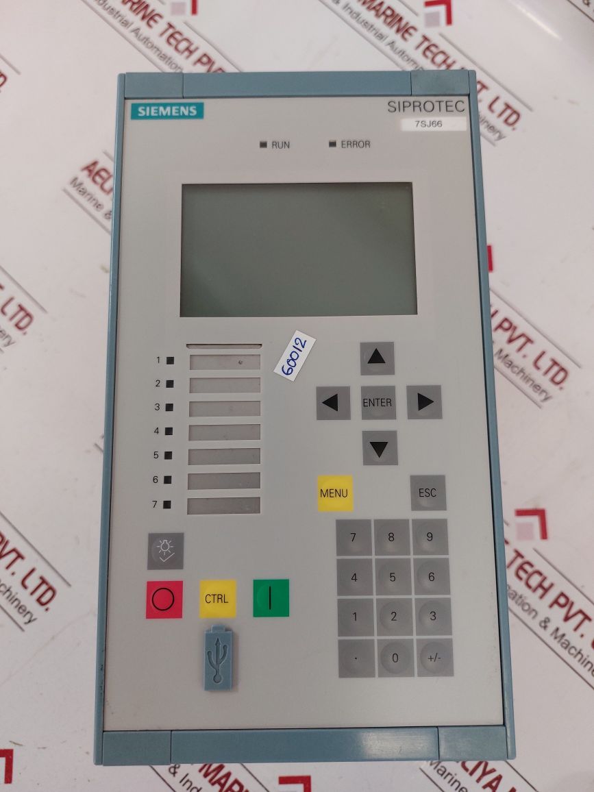 Siemens 7Sj6621-6Kb90-1Fe4Bb Multifunction Protective Relay
