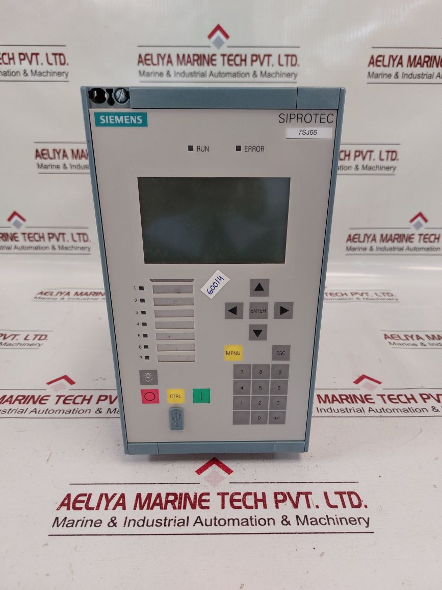 Siemens 7Sj6621-6Kb90-1Fg0Bb Multifunction Protective Relay
