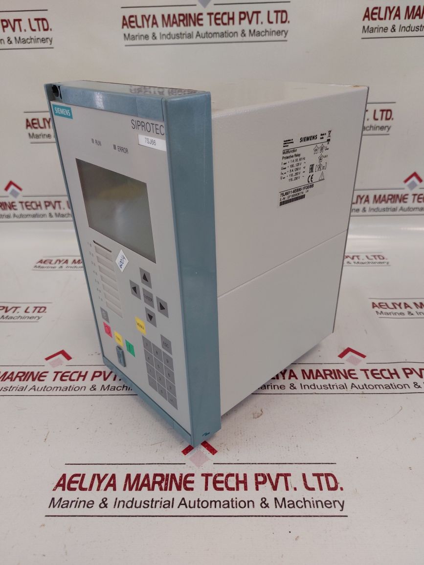 Siemens 7Sj6621-6Kb90-1Fg0Bb Multifunction Protective Relay
