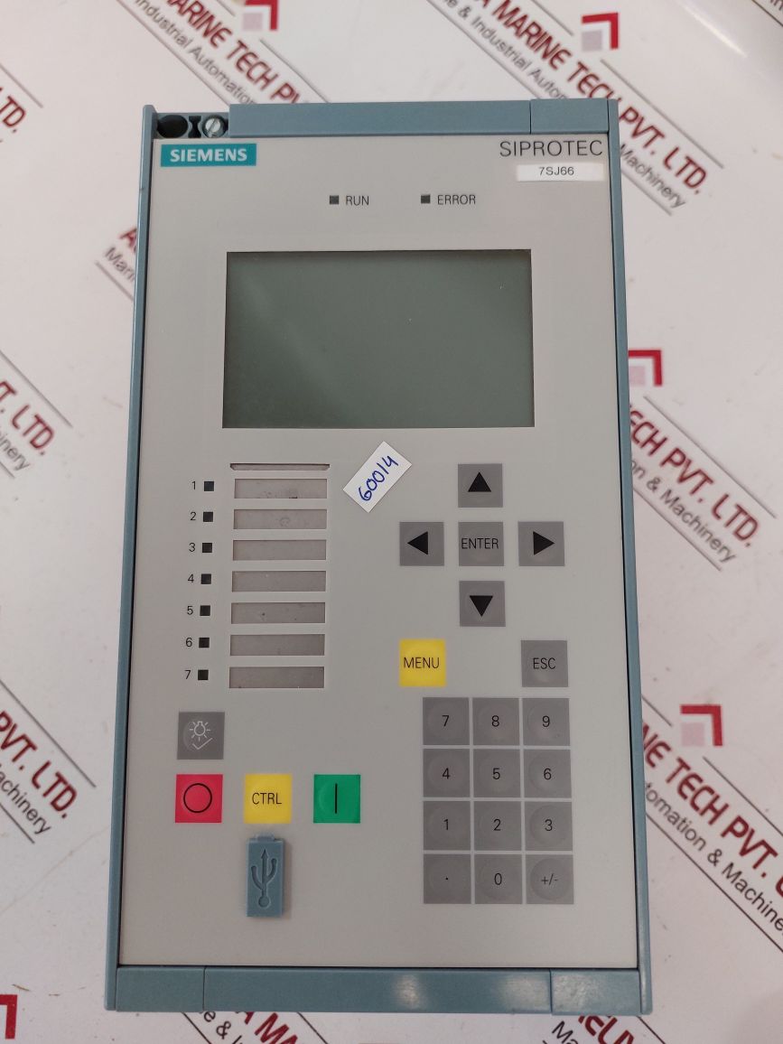 Siemens 7Sj6621-6Kb90-1Fg0Bb Multifunction Protective Relay
