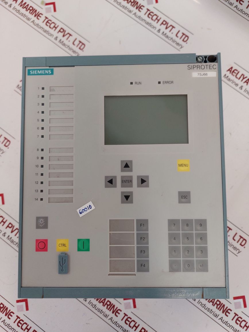 Siemens 7Sj6631-6Kb90-1Fa7/Bb Multifunction Protective Relay