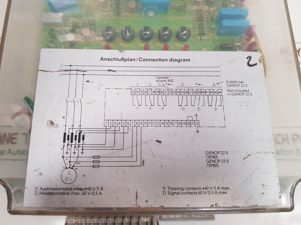Siemens 7Sp8014 Overcurrent-reverse Power Protection