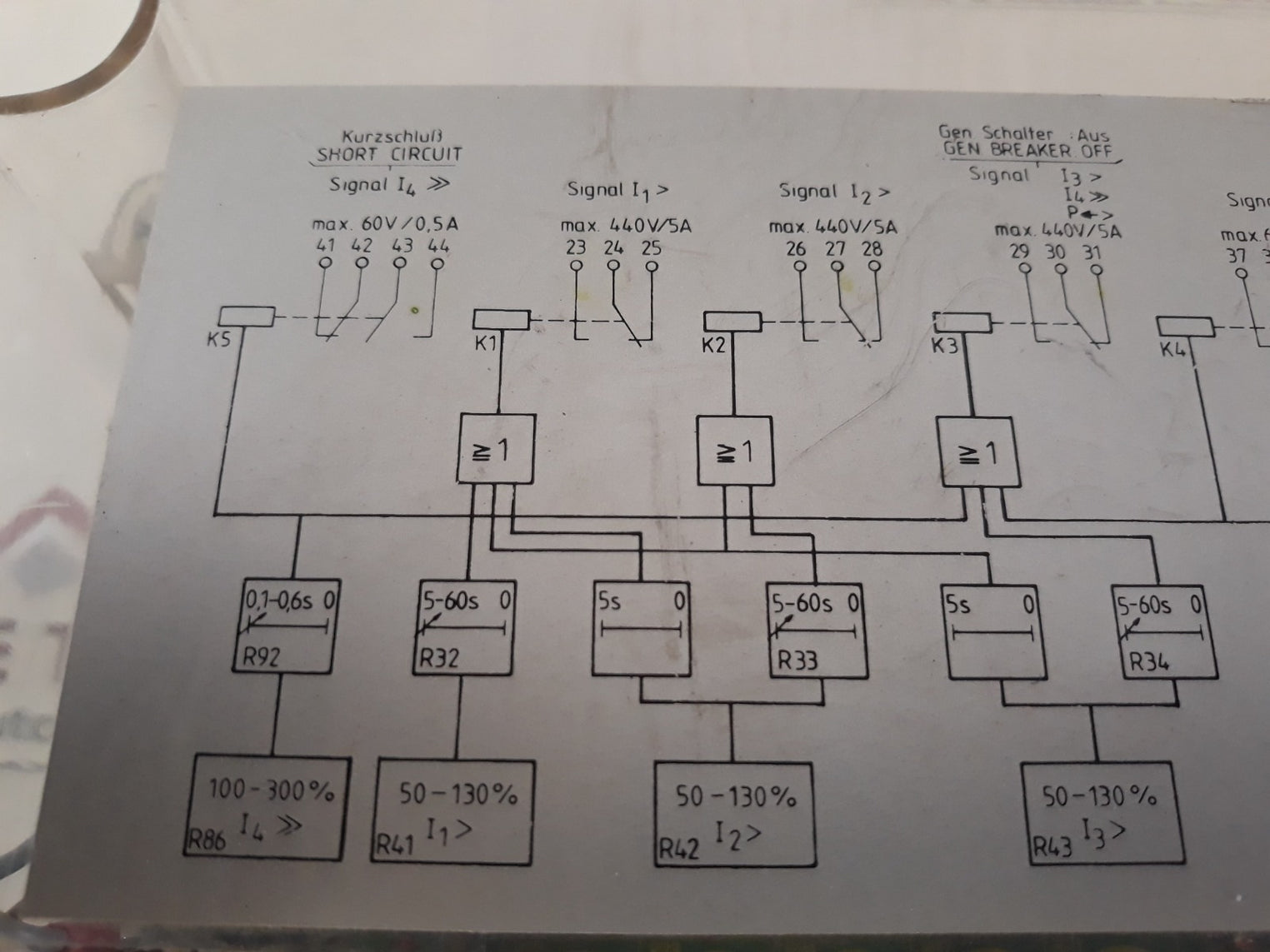 Siemens 7Sp 8014 Genop 23 S Current-reverse Power Protection