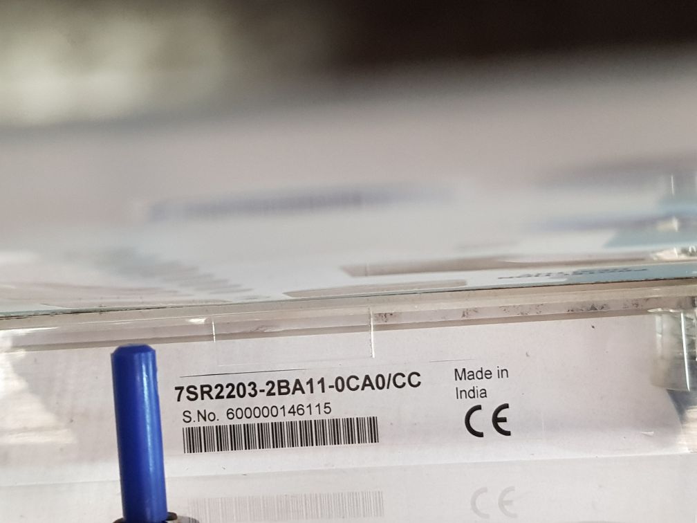 Siemens 7Sr2203-2Ba11-0Ca0/Cc Directional Overcurrent Relay