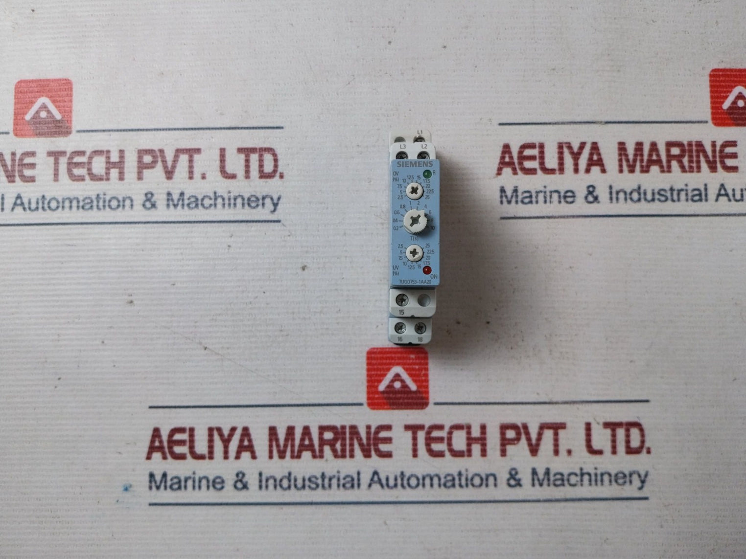 Siemens 7Ug0753-1Aa20 Voltage Monitoring Relay
