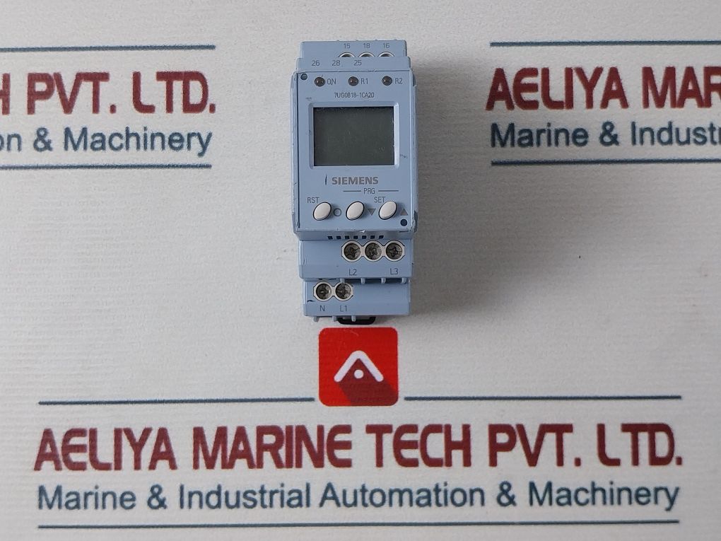 Siemens 7Ug0818-1Ca20 Line Monitoring Relay Ip 20
