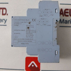 Siemens 7Ug0818-1Ca20 Line Monitoring Relay Ip 20