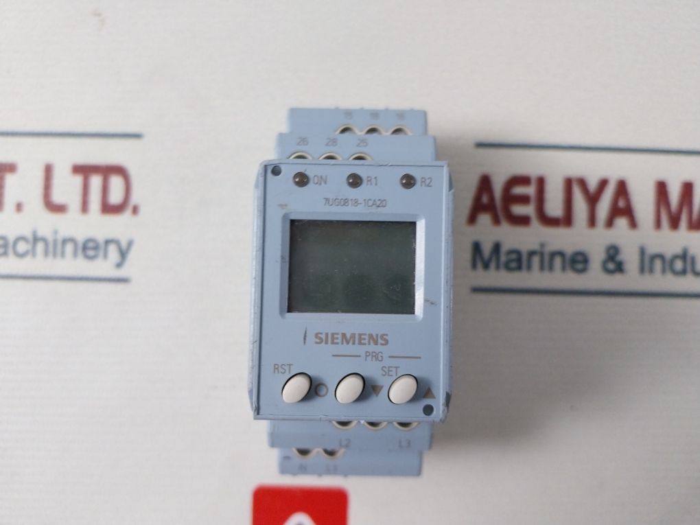 Siemens 7Ug0818-1Ca20 Line Monitoring Relay Ip 20