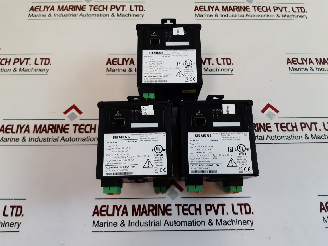 Siemens 7Xv5674-0Kk00-1Aa1Bb Sicam Ai Unit
