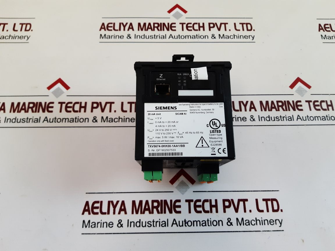 Siemens 7Xv5674-0Kk00-1Aa1Bb Sicam Ai Unit
