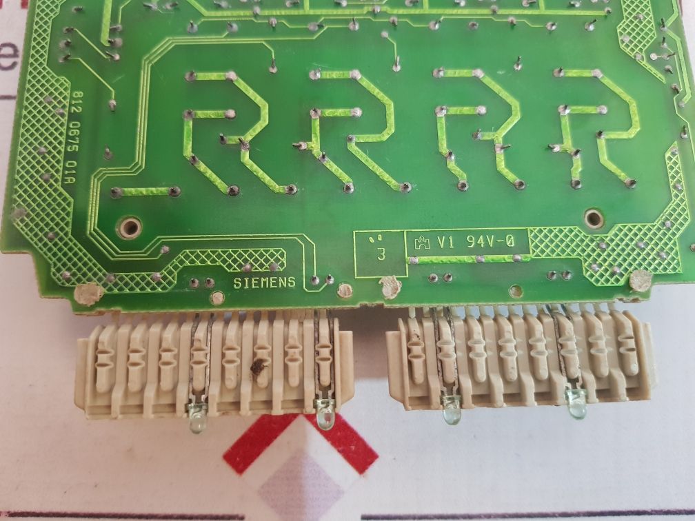 Siemens 812 0675 01A Pcb Card