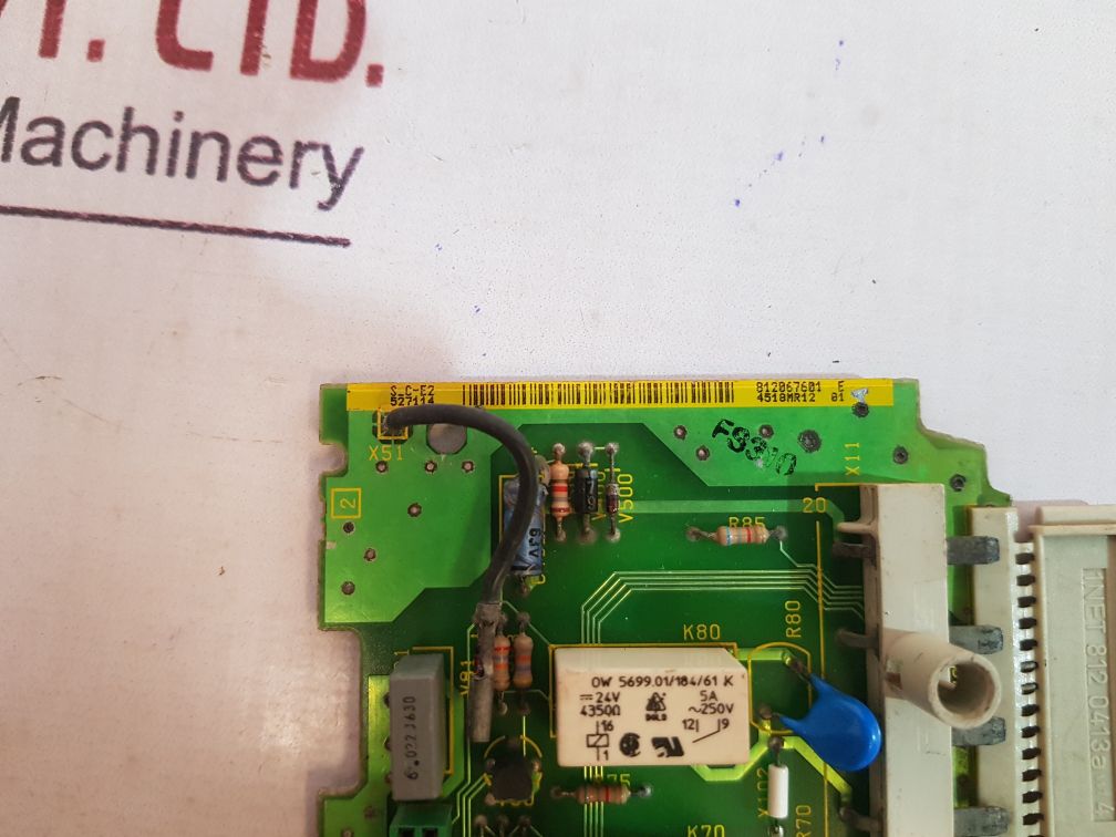 Siemens 812 0675 01A Pcb Card