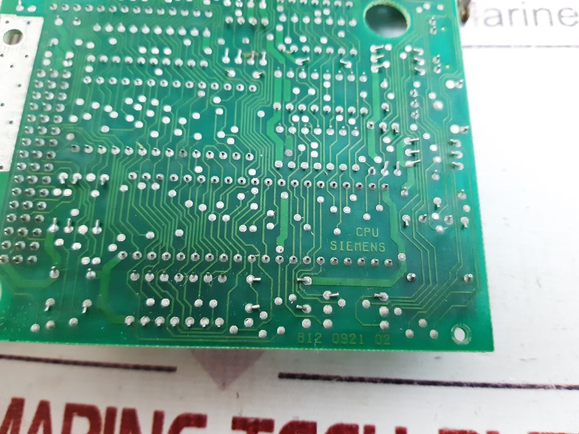 Siemens 812092201 S Pcb Card 812 0921 02 Set