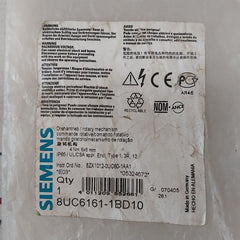 Siemens 8Uc6161-1Bd10 Rotary Mechanism Switch Handle Ip65
