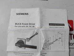 Siemens 8Uc6 Front Drive Handle Rotary