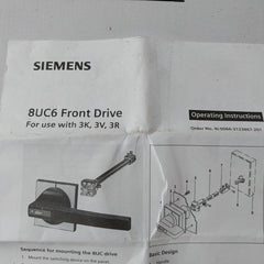 Siemens 8Uc6 Front Drive Handle Rotary