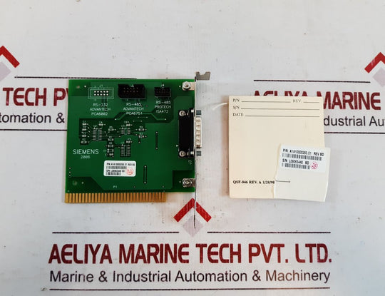 Siemens A1A10000283.01 Pcb Card
