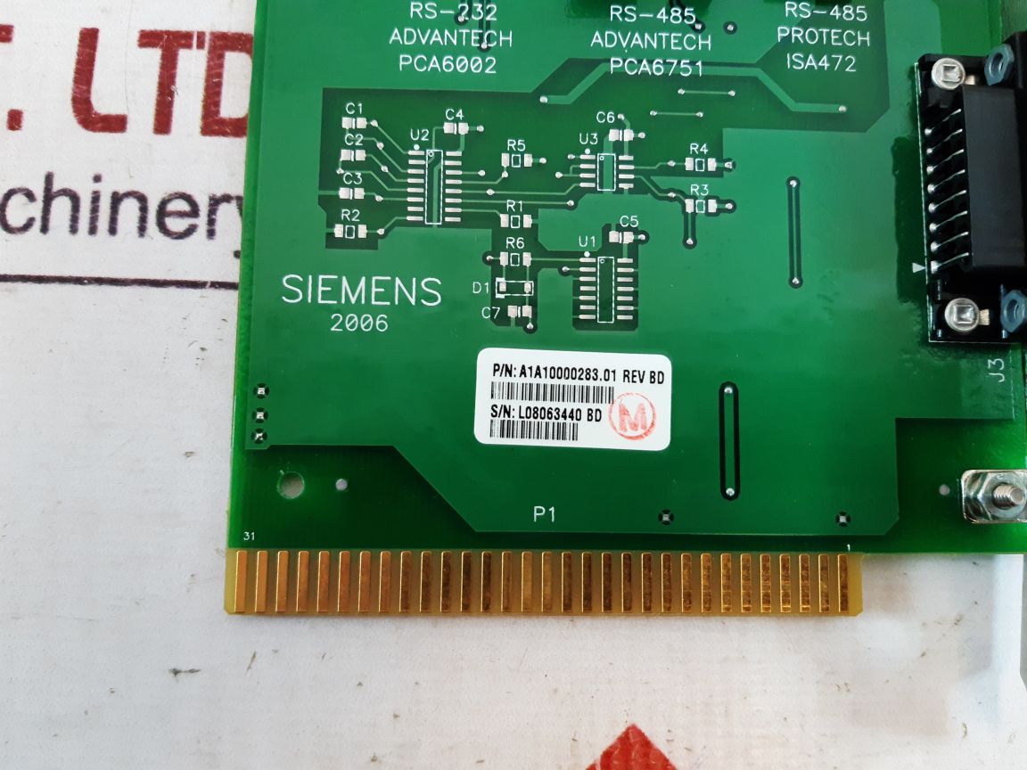 Siemens A1A10000283.01 Pcb Card
