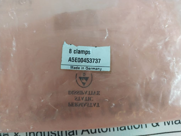 Lot Of 8X Siemens A5E00453737 Clamps Set