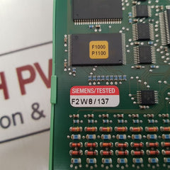 Siemens A5E01192144 Speed Supervision Board