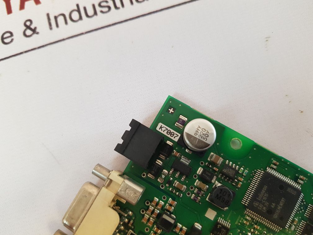 Siemens A5E01663955-1 Ss Pcb Card With Dgk-1402Yg-2B Lcd Display
