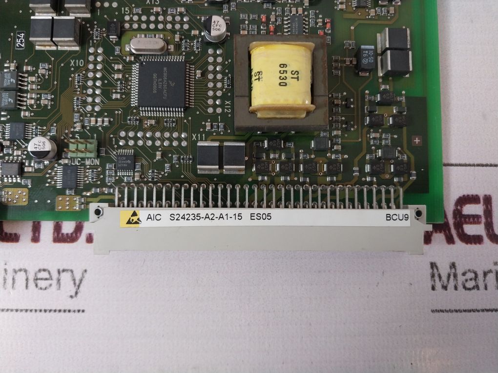 Siemens Aic 500-035300 Fire Alarm Audio Input Card Module