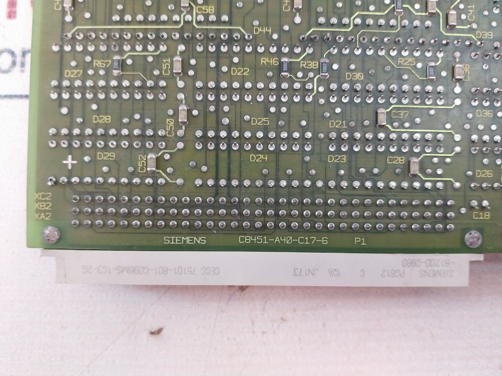 Siemens Ams-m17-a8 Cpu Module