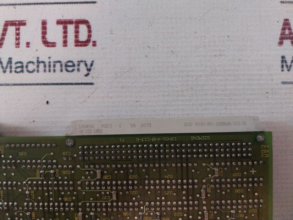 Siemens Ams-m17-a8 Cpu Module