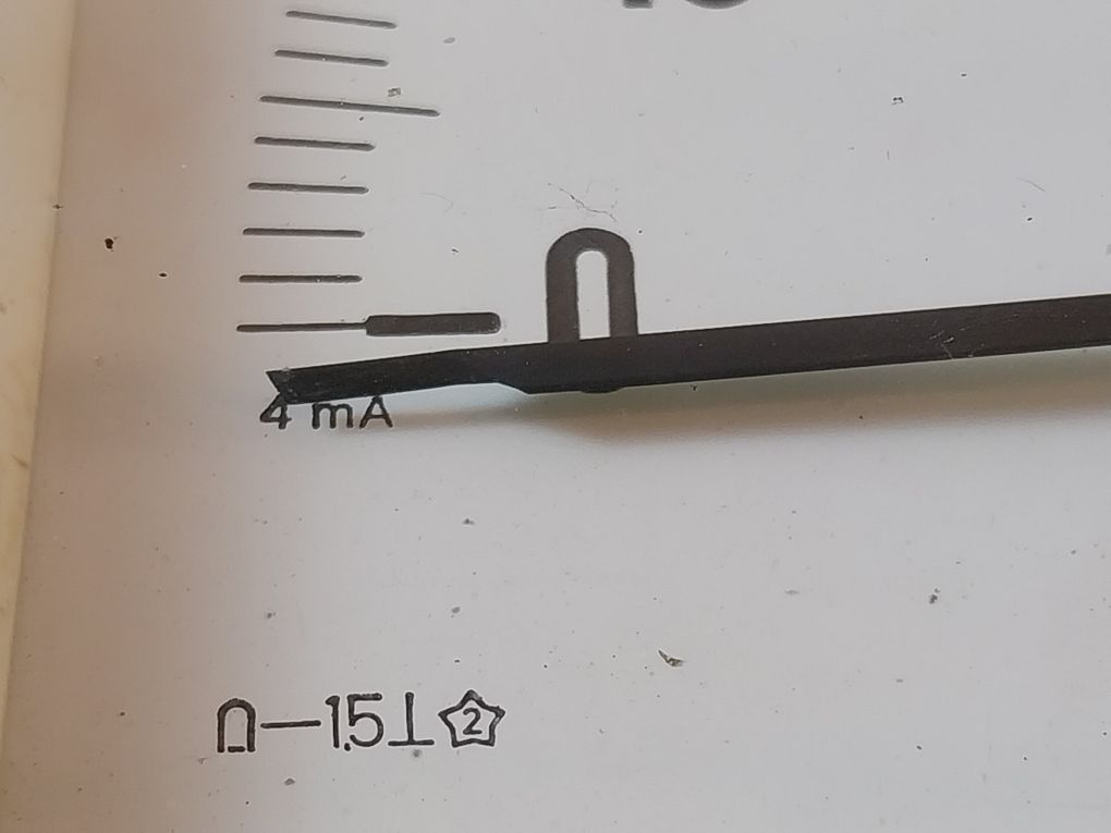 Siemens Analog Display 0-60 Bar