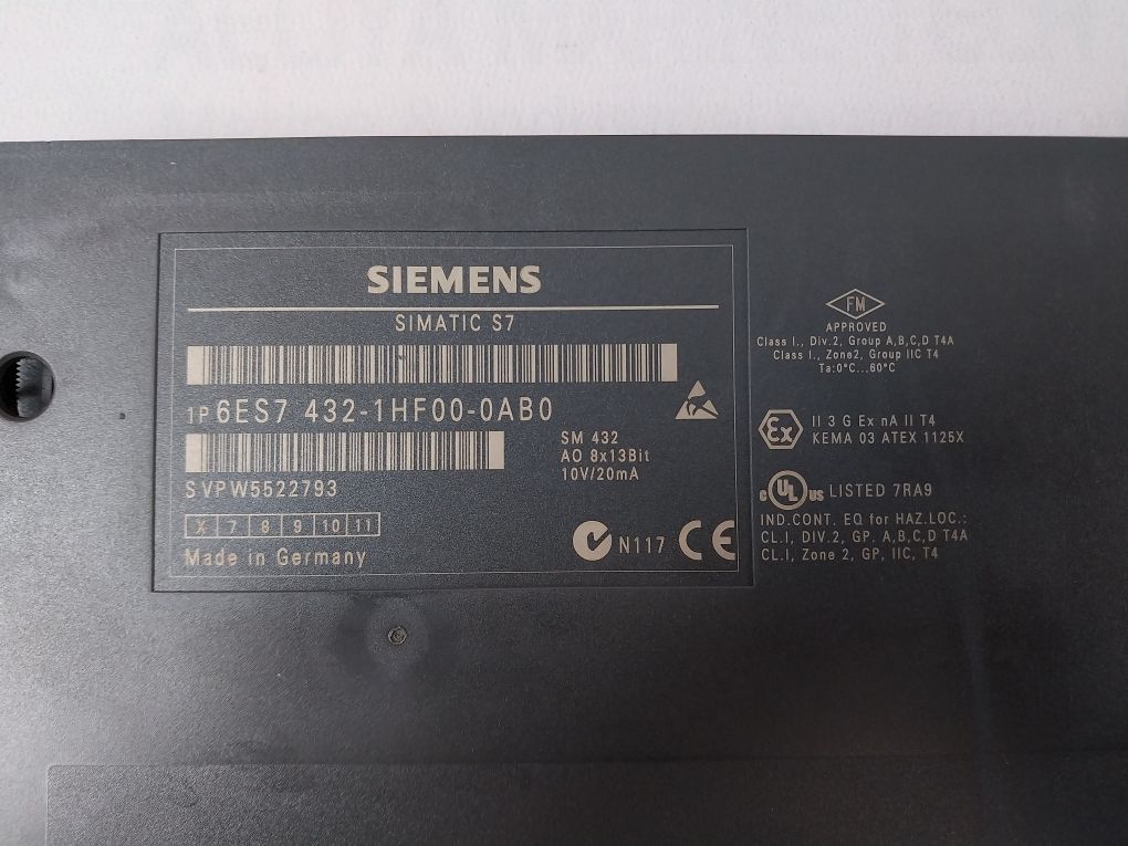 Siemens Ao 8X13Bit