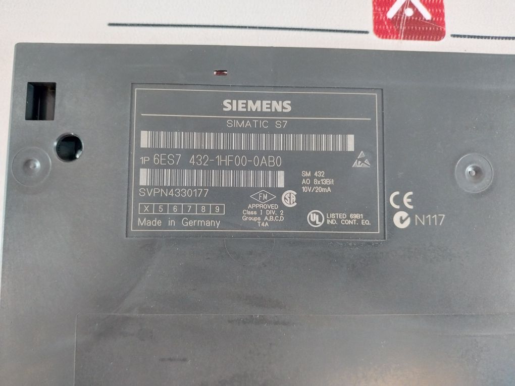 Siemens Ao 8X13Bit 10V