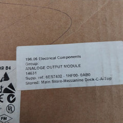 Siemens Ao 8X13Bit 10V
