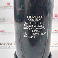 Siemens B43564-a2478-q Capacitor 4700µF Free Shipping