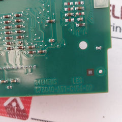 Siemens C73040-a51-c156-02 Control Board