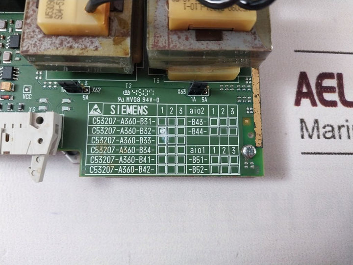 Siemens C73040-a51-c228-03 Pcb Card