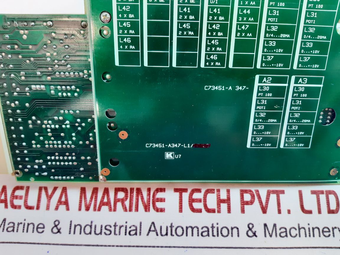 Siemens C73451-a347-l1 Pcb Card
