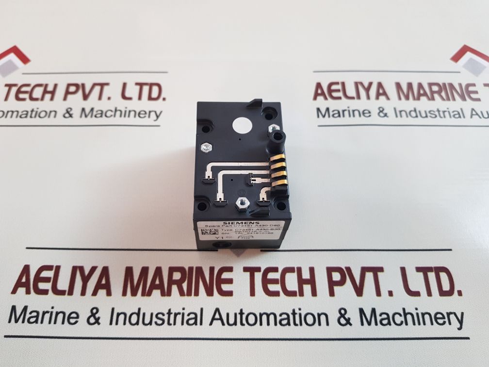 Siemens C73451-a430-b30 Pneumatic Valve Block
