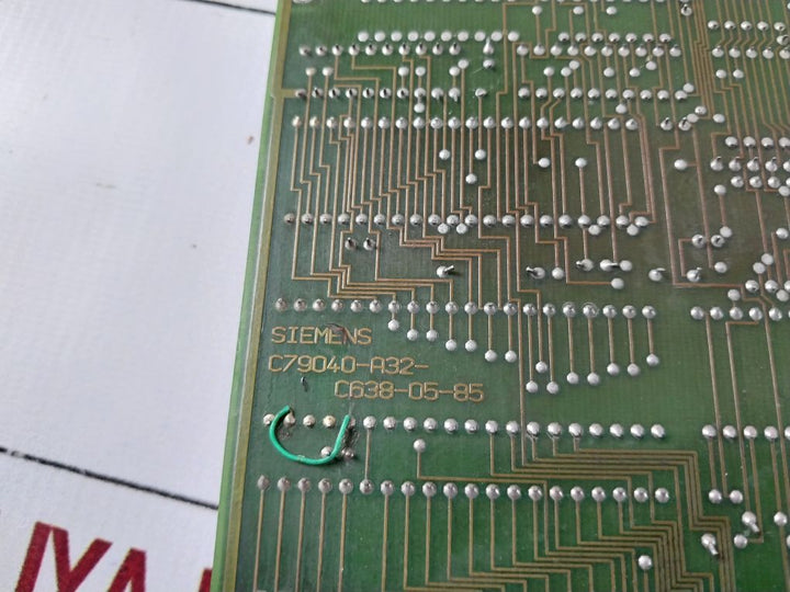 Siemens C79040-a32-c638-05-85 Pcb Card