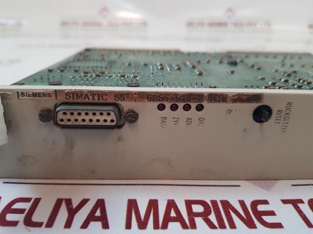 Siemens Simatic S5 6Es5-928-3Ua12 Processor Module